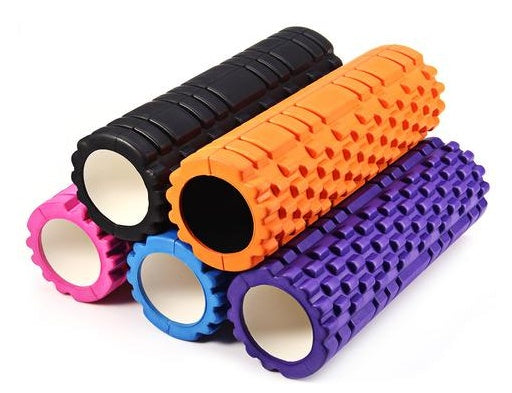 Rooted & Fit Deep Tissue Foam Roller 💪 – Muscle Recovery Tool