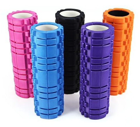 Rooted & Fit Deep Tissue Foam Roller 💪 – Muscle Recovery Tool
