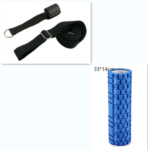 Rooted & Fit Deep Tissue Foam Roller 💪 – Muscle Recovery Tool