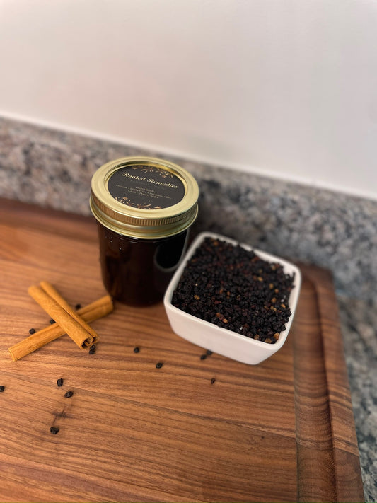 🍇 Nature’s Shield Elderberry Syrup — Your Daily Defense Elixir 🌿✨